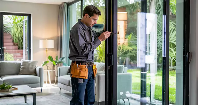 Sliding Door Jamb Lock Repair in Lakeside, FL