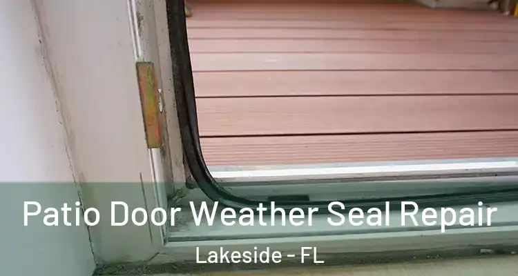  Patio Door Weather Seal Repair Lakeside - FL